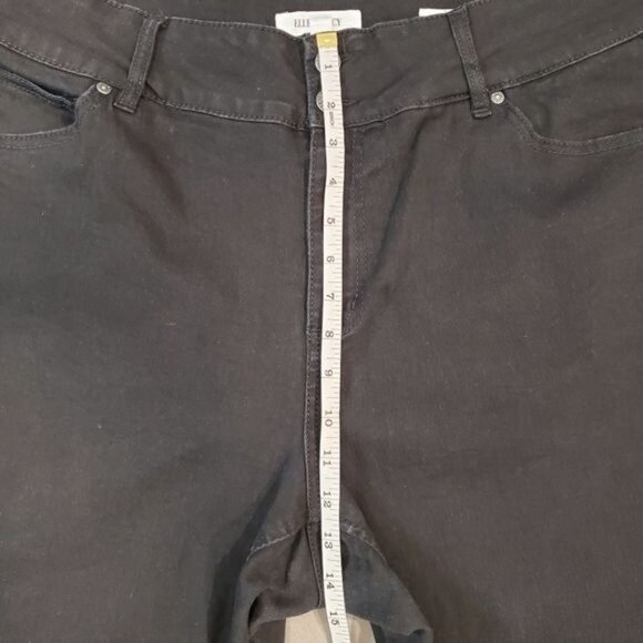 Ellen Tracy Women's Black High Rise Stretch Jeans Size 20 W - Picture 7 of 11